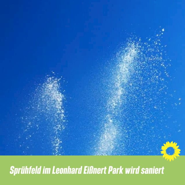 Rede unserer Fraktionsvorsitzenden Dr. Sybille Schumann zur Sanierung des Sprühfelds im Leonhard Eißnert Park