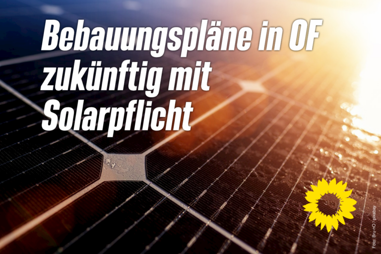 Umbruch in Offenbach: Mit Solarenergie gegen die Klima- und Energiekrise