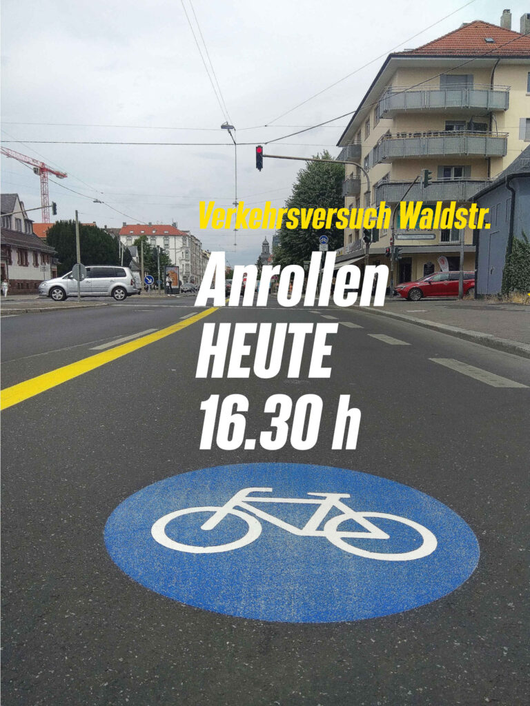 „Anrollen“ in der Waldstraße: Die Mobilitätswende in Offenbach nimmt Fahrt auf!