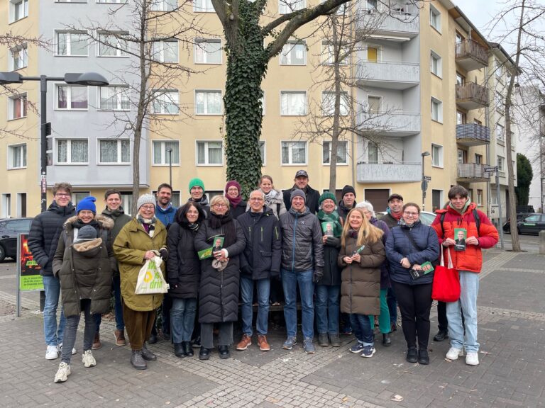 Auftakt Haustürwahlkampf 2025