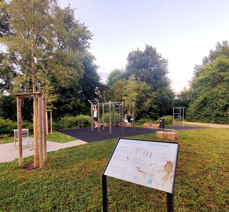 Sportstunde im Freien
