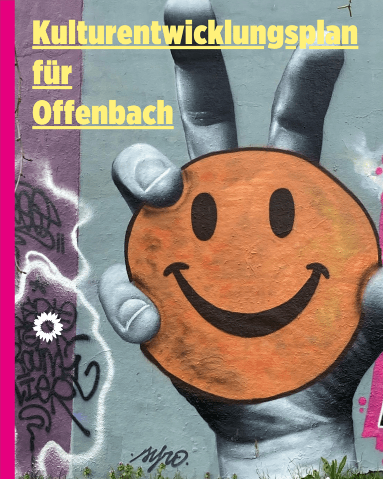 Rede unseres Fraktionsmitglieds Kai Schmidt zur Erstellung eines  Kulturentwicklungsplans für Offenbach