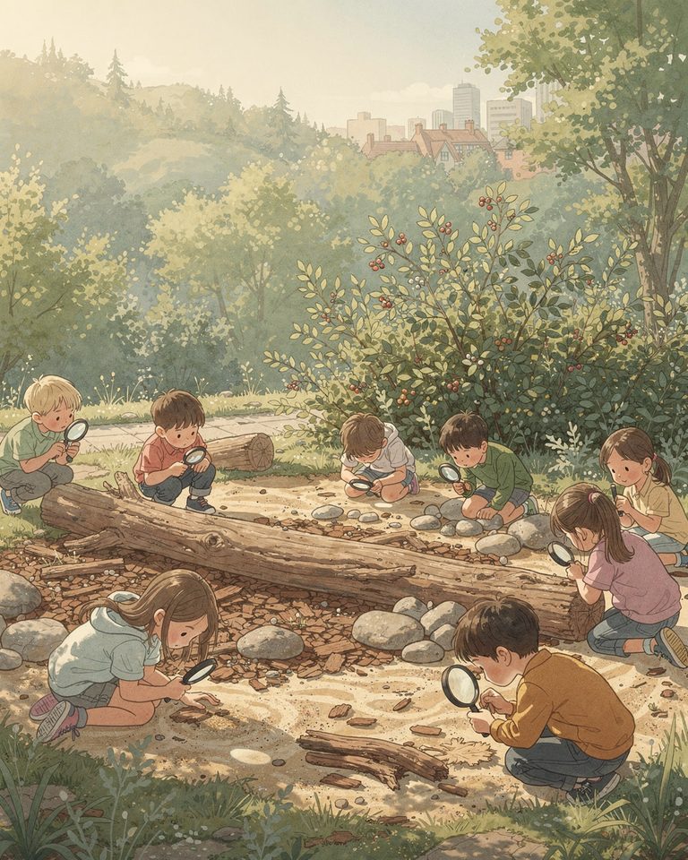 Naturnahe Bildung im Naturerfahrungsraum