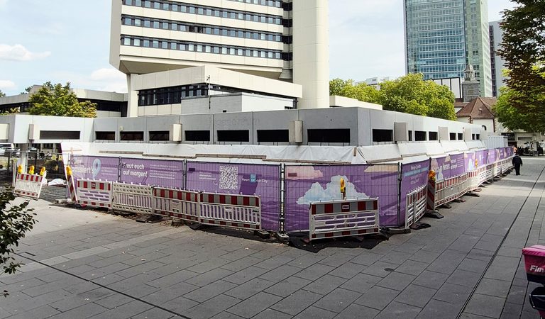 Der Umbau des Rathaus-Pavillon und (k)ein Ende?